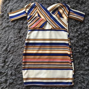 Fashion Nova bodycon off the shoulder dress